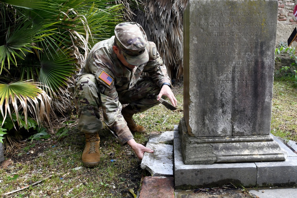 405th AFSB-Africa Honors Early American Heroes in Livorno
