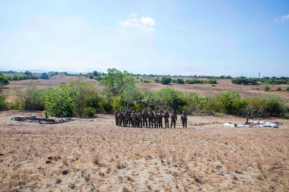 Balikatan 2026: 25th ID Soldiers fire mortars during a counter landing live-fire exercise