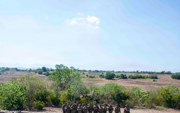 Balikatan 2026: 25th ID Soldiers fire mortars during a counter landing live-fire exercise