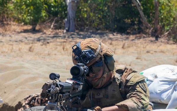 Balikatan 2026: 25th ID Soldiers fire mortars during a counter landing live-fire exercise
