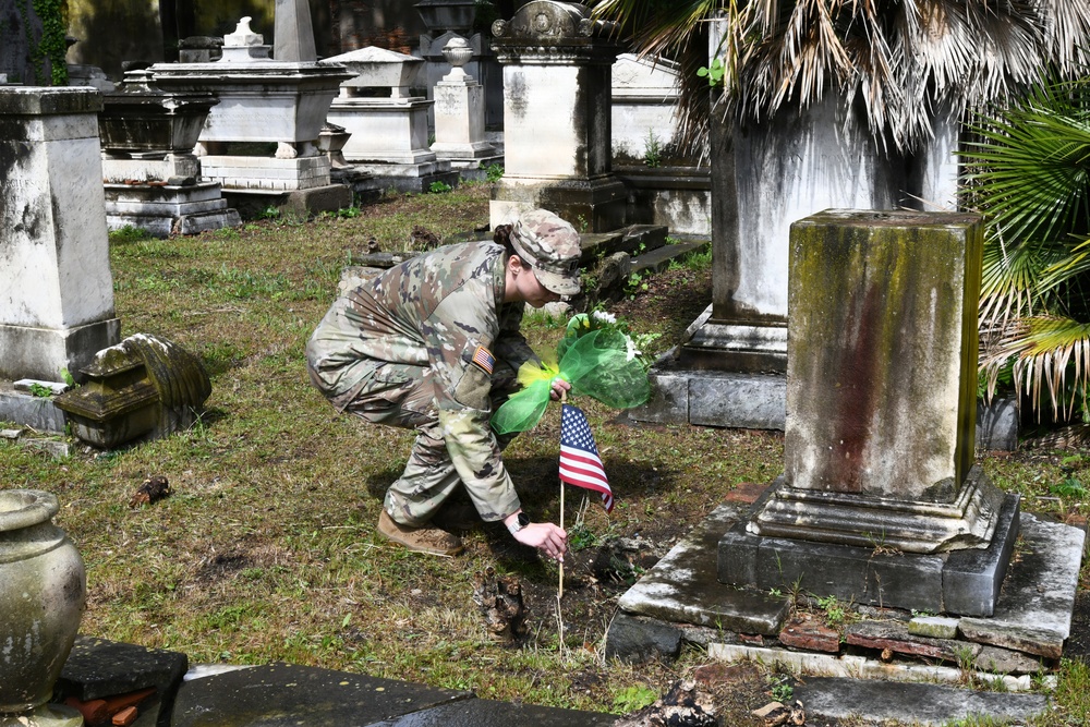 405th AFSB-Africa Honors Early American Heroes in Livorno