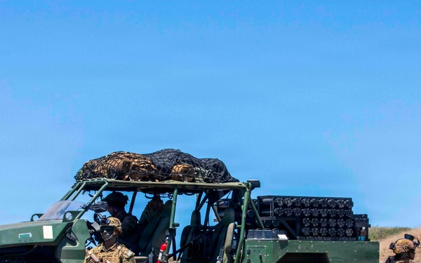Balikatan 2026: 25th ID Soldiers fire mortars during a counter landing live-fire exercise