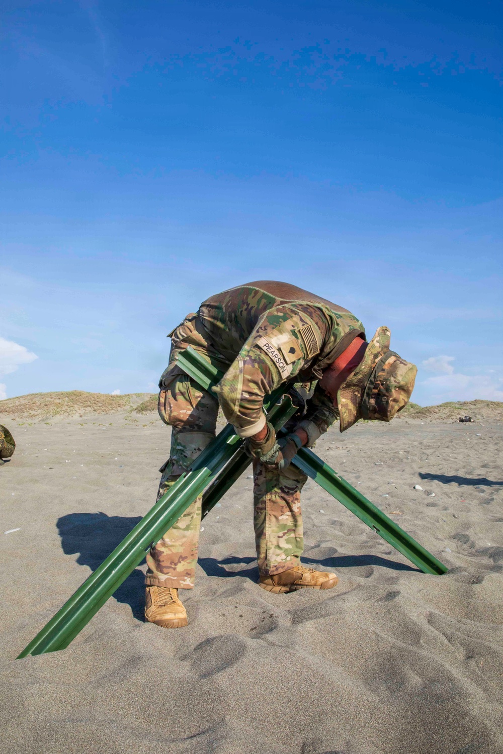 Balikatan 2026: 25th ID engineers set up beach defenses with the Armed Forces of the Philippines