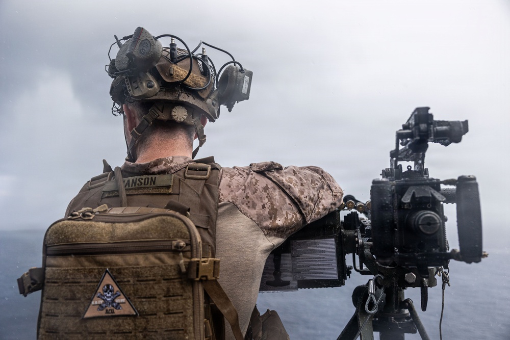 11th MEU Marines, Sailors Transit the Surigao Strait aboard USS Portland
