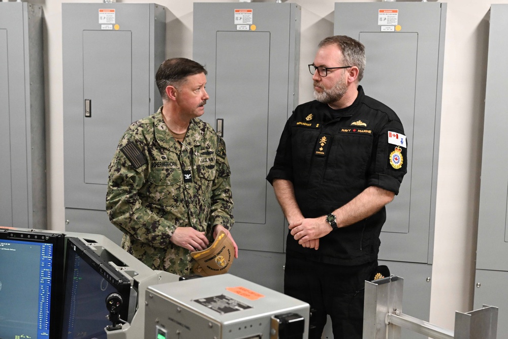 RAdm Kristjan W.A. Monaghan visit to SCSTC ATRC