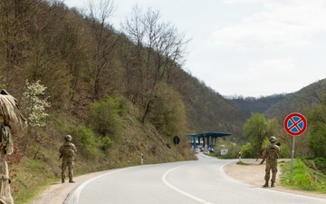 Turkish contingent helps ensure freedom of movement in Kosovo