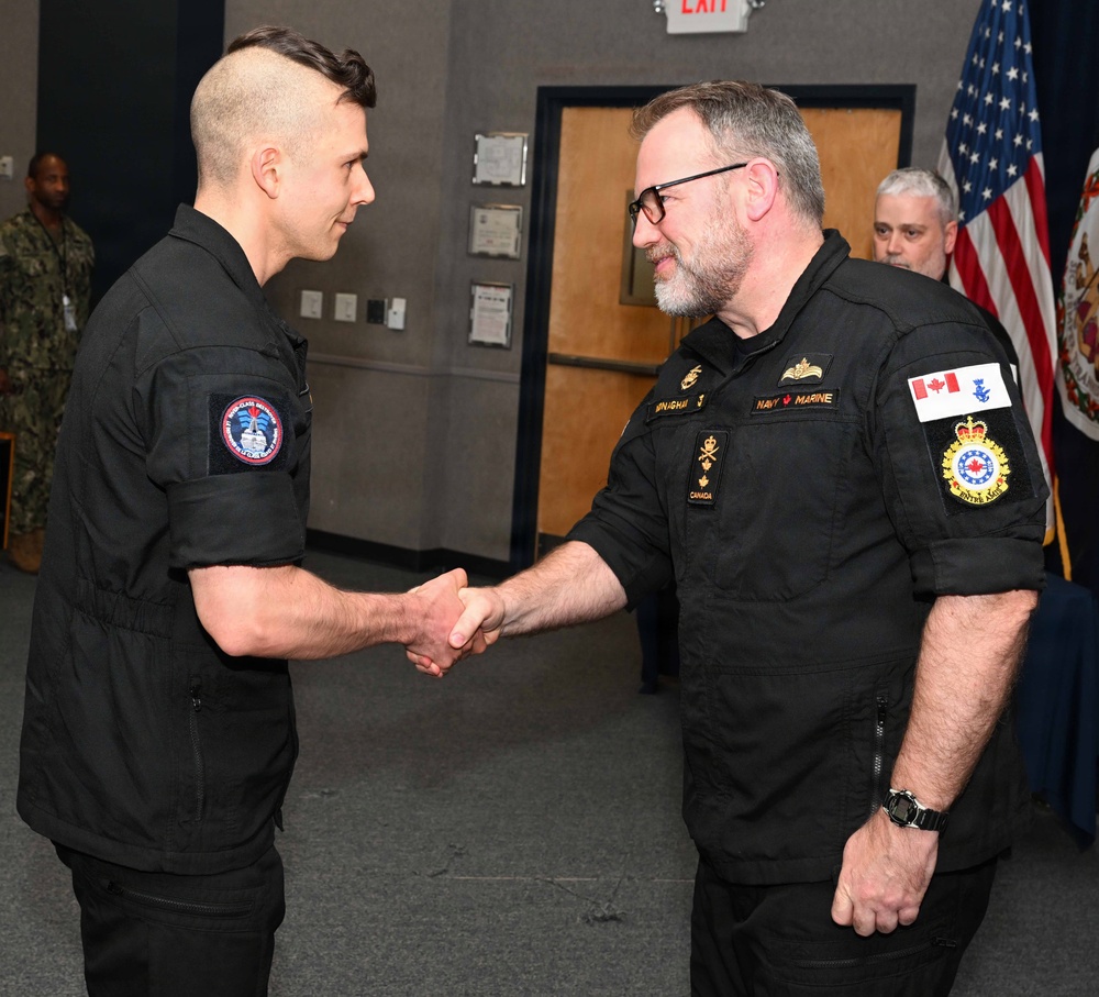RAdm Kristjan W.A. Monaghan visit to SCSTC ATRC