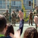 KFOR Soldiers engage students during medical outreach in Pristina