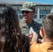 KFOR Soldiers engage students during medical outreach in Pristina