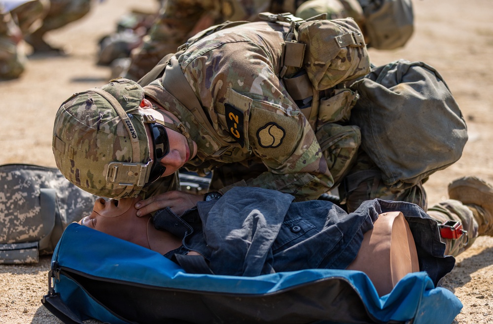 Best Squad Competition Challenges Eighth Army Soldiers in Medical Lane Event