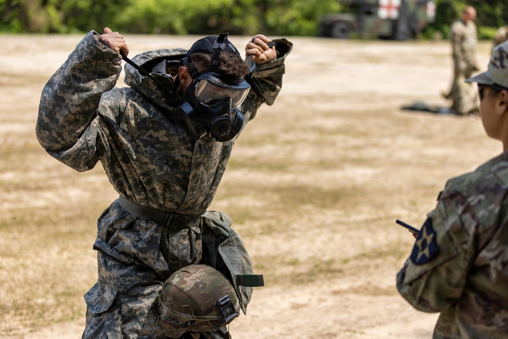 Best Squad Competition Challenges Eighth Army Soldiers in Medical Lane Event