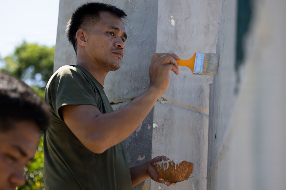 Balikatan 2026: U.S., Armed Forces of the Philippines service members refurbish Tibulao Elementary School