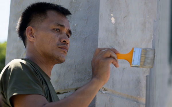 Balikatan 2026: U.S., Armed Forces of the Philippines service members refurbish Tibulao Elementary School