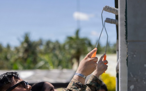 Balikatan 2026: U.S., Armed Forces of the Philippines service members refurbish Tibulao Elementary School