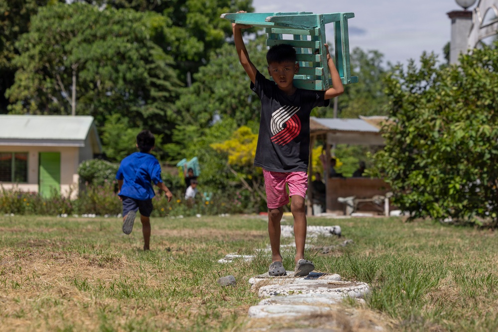 Balikatan 2026: U.S., Armed Forces of the Philippines service members refurbish Tibulao Elementary School