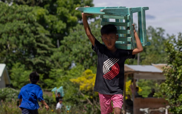 Balikatan 2026: U.S., Armed Forces of the Philippines service members refurbish Tibulao Elementary School
