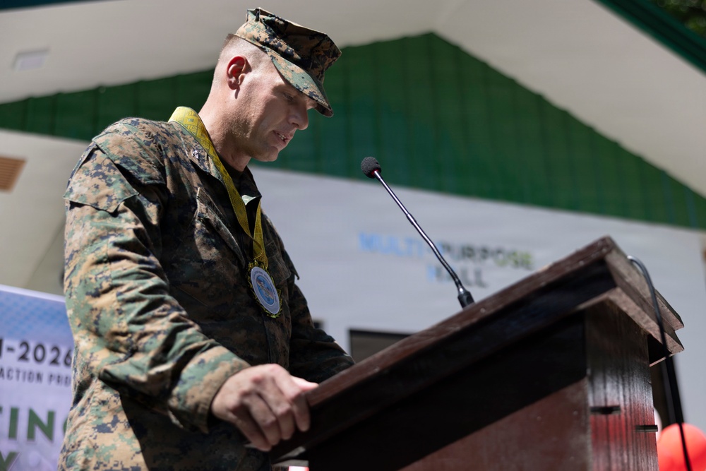 Balikatan 2026: Tibulao, Philippines hosts a school building ribbon cutting ceremony