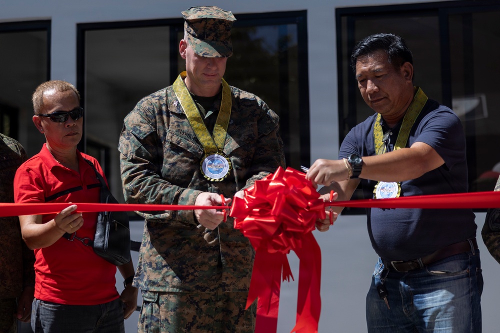 Balikatan 2026: Tibulao, Philippines hosts a school building ribbon cutting ceremony