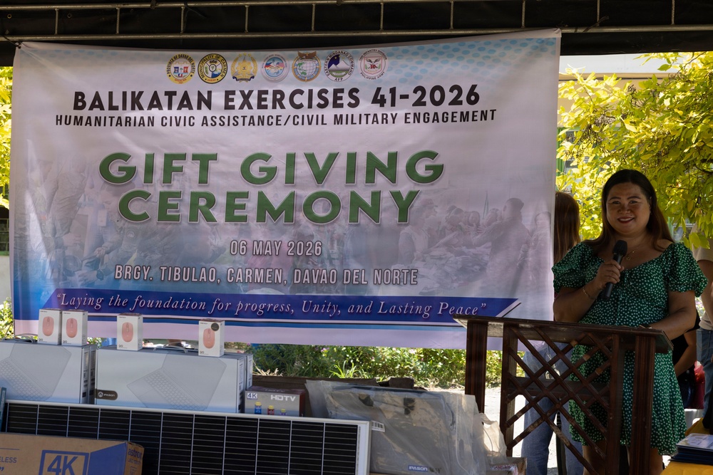 Balikatan 2026: Tibulao hosts a Bundle of Joy ceremony