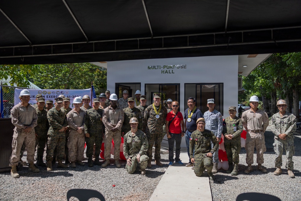 Balikatan 2026: Tibulao, Philippines hosts a school building ribbon cutting ceremony