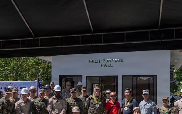 Balikatan 2026: Tibulao, Philippines hosts a school building ribbon cutting ceremony