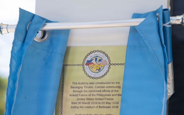Balikatan 2026: Tibulao, Philippines hosts a school building ribbon cutting ceremony