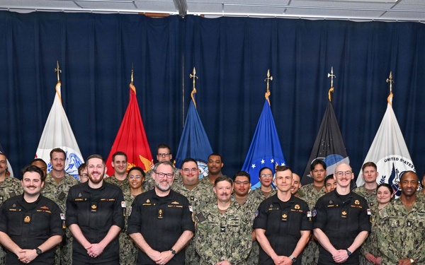 RAdm Kristjan W.A. Monaghan visit to SCSTC ATRC