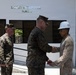 Balikatan 2026: U.S. Marine receives a Navy and Marine Corps Achievement Medal during the construction of a multi-purpose facility