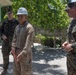 Balikatan 2026: U.S. Marine receives a Navy and Marine Corps Achievement Medal during the construction of a multi-purpose facility