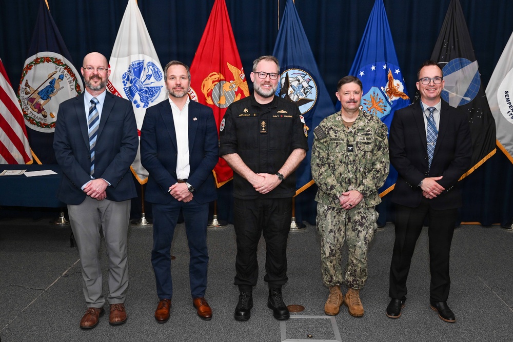 RAdm Kristjan W.A. Monaghan visit to SCSTC ATRC