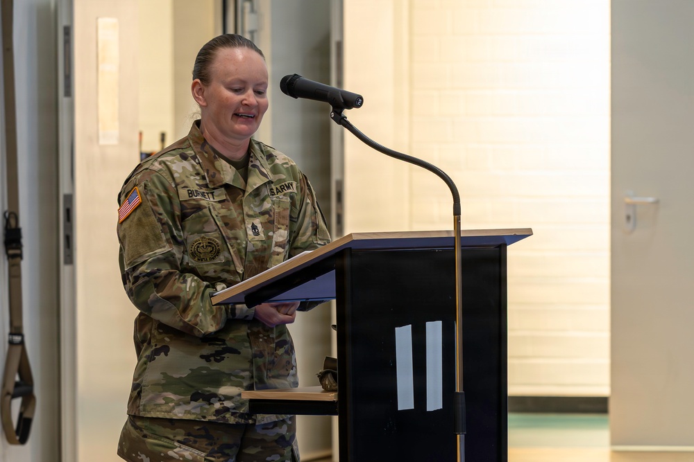 554th Military Police Company Change of Responsibility Ceremony