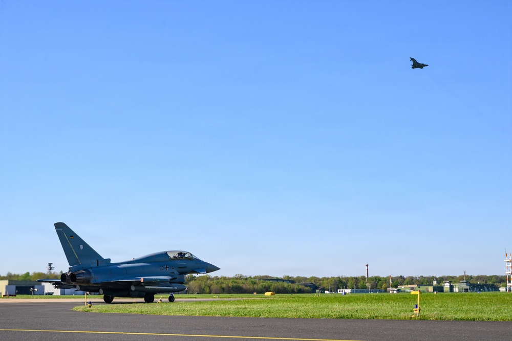 Spangdahlem Air Base’s 480th Fighter Squadron teams up with German air force to enhance cross-servicing skills, readiness