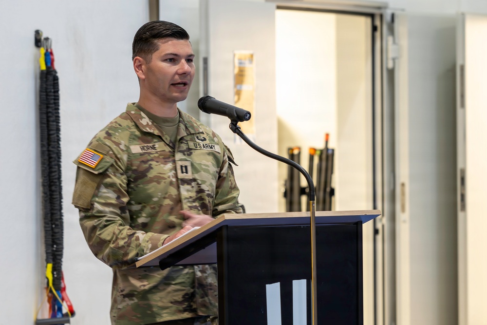554th Military Police Company Change of Responsibility Ceremony