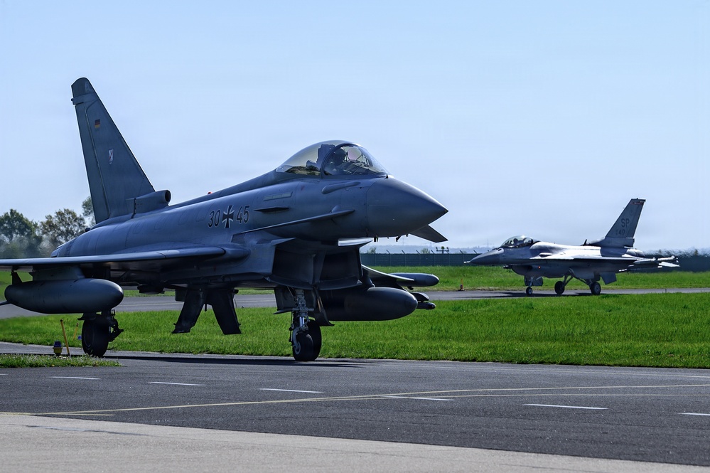 Spangdahlem Air Base’s 480th Fighter Squadron teams up with German air force to enhance cross-servicing skills, readiness