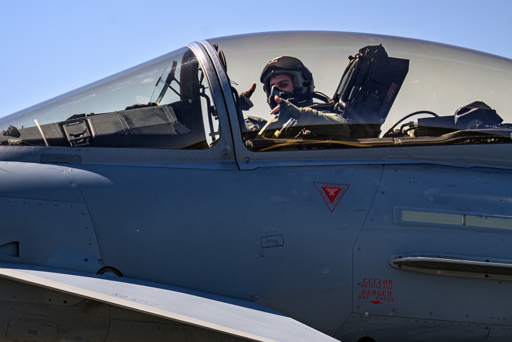 Spangdahlem AB’s 480th Fighter Squadron teams up with German air force to enhance cross-servicing skills, readiness