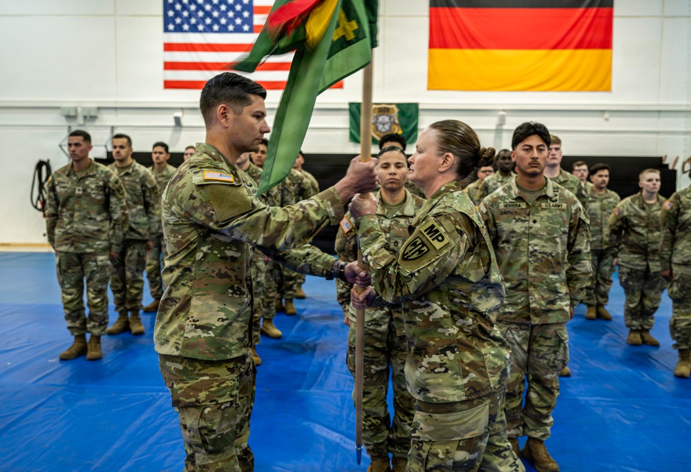 554th Military Police Company Change of Responsibility Ceremony