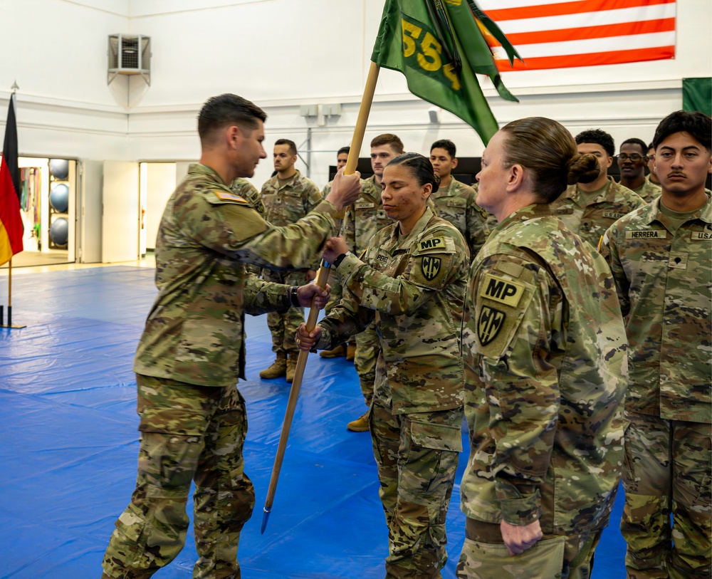 554th Military Police Company Change of Responsibility Ceremony
