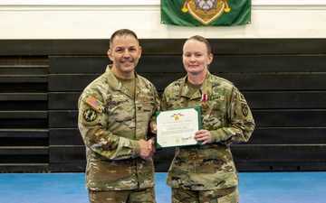 554th Military Police Company Change of Responsibility Ceremony