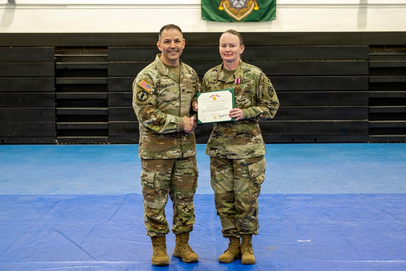 554th Military Police Company Change of Responsibility Ceremony