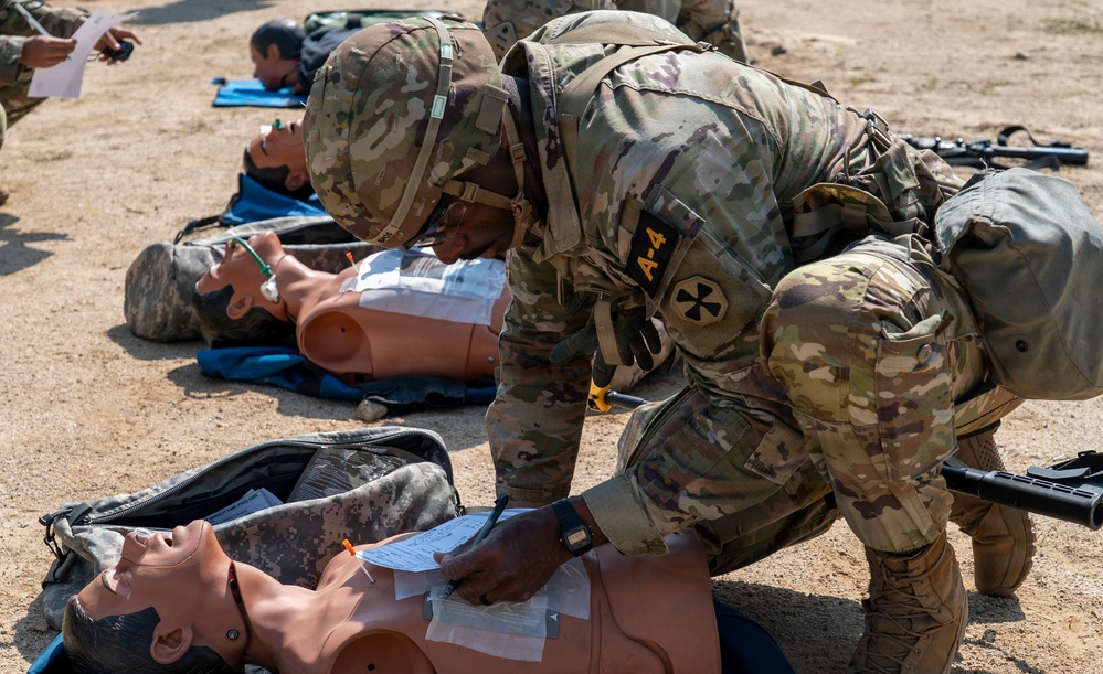 Eighth Army Best Squad Competition Highlights Medical and CBRN Proficiency