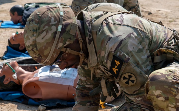 Eighth Army Best Squad Competition Highlights Medical and CBRN Proficiency