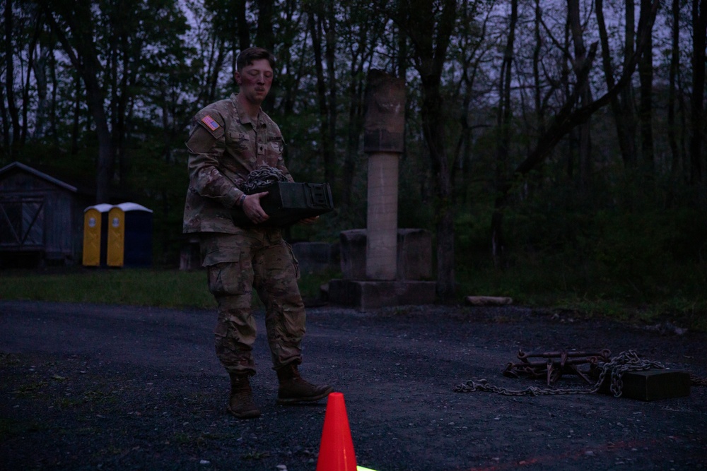 Region II Best Warrior 2026 Competitors complete a logic test
