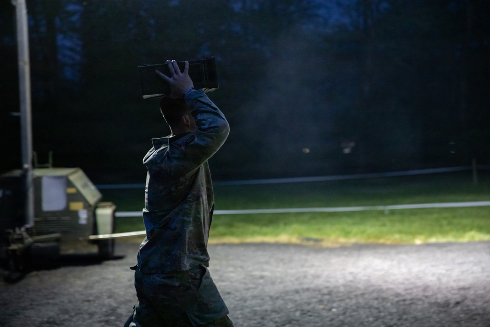 Region II Best Warrior 2026 Competitors complete a logic test