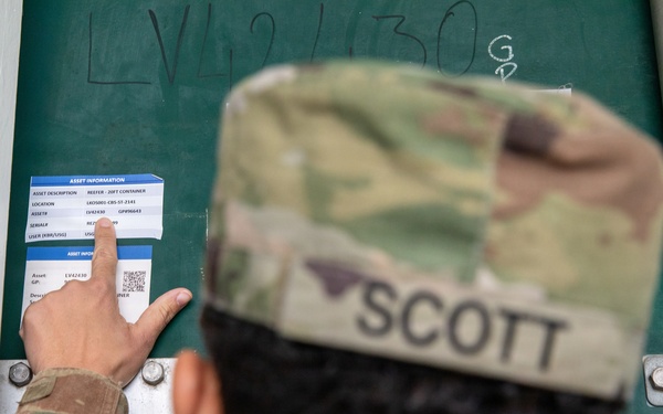 KFOR RC-E Soldiers conduct food safety inspections at Camp Bondsteel
