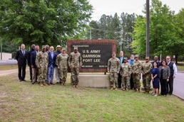 IMCOM leaders visit Fort Lee