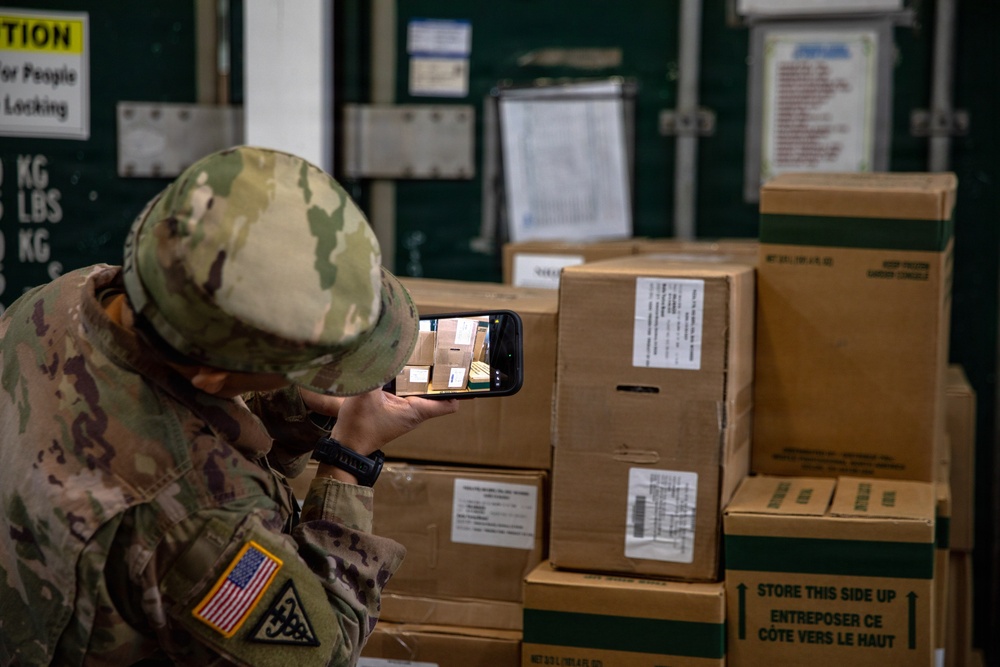 KFOR RC-E Soldiers conduct food safety inspections at Camp Bondsteel