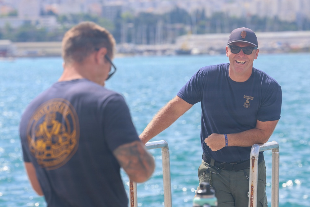 UCT 1 Seabees Execute Maritime Infrastructure Repairs in Split