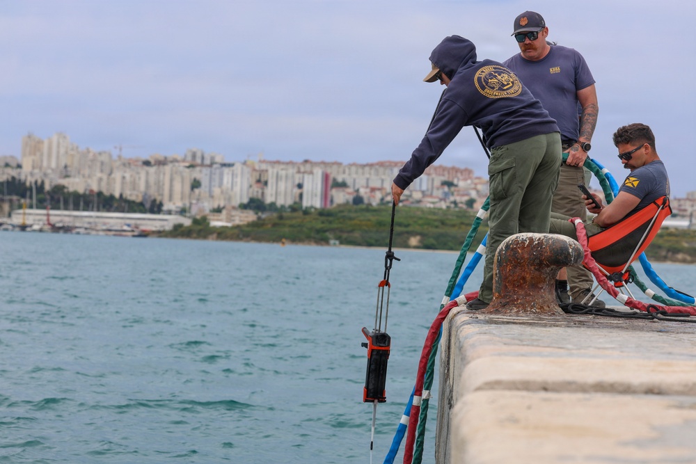 UCT 1 Seabees Execute Maritime Infrastructure Repairs in Split