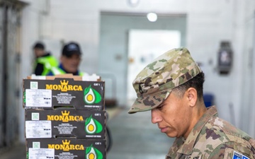 KFOR RC-E Soldiers conduct food safety inspections at Camp Bondsteel