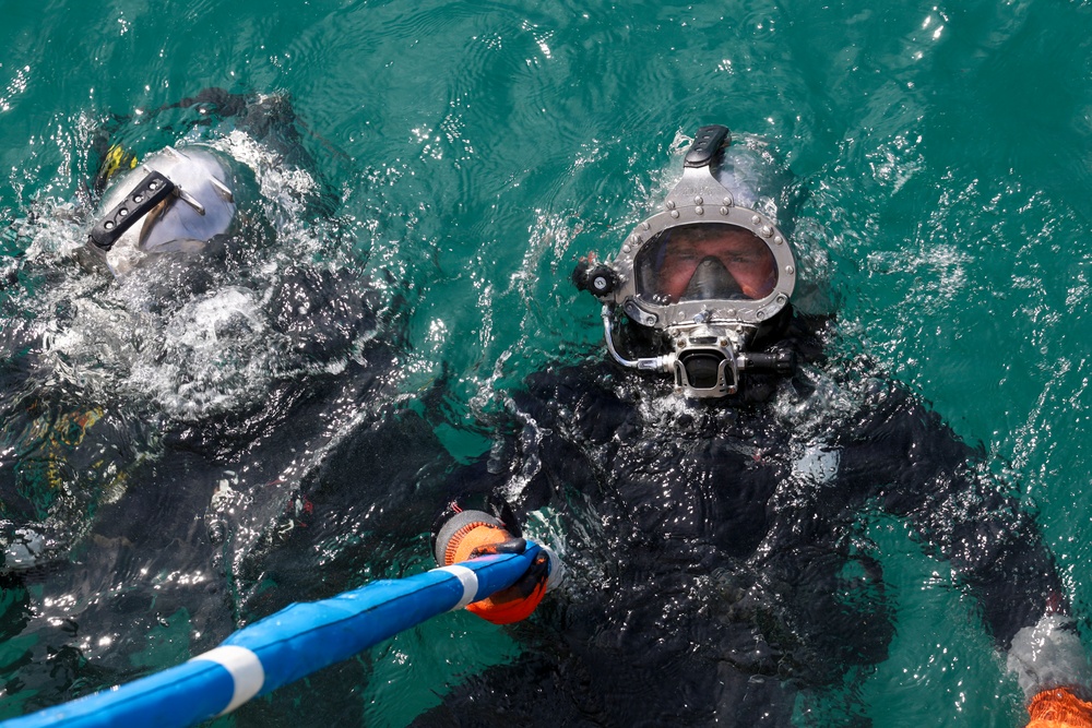 UCT 1 Seabees Execute Maritime Infrastructure Repairs in Split